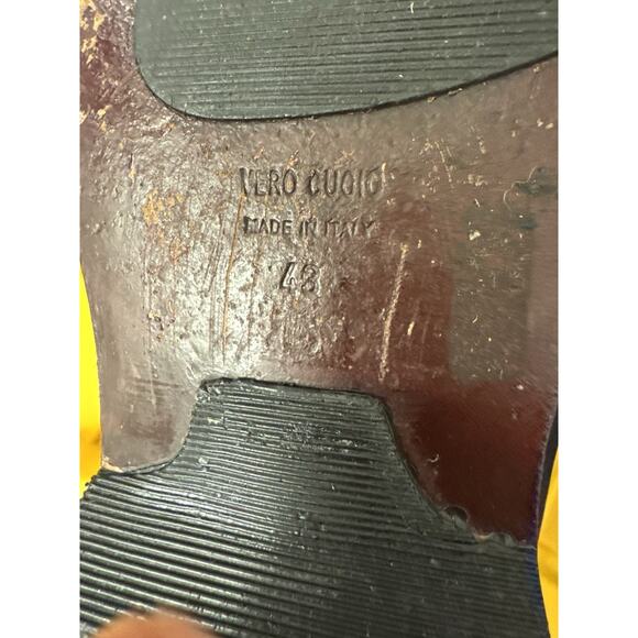 Kenneth Cole Men's Leather Dress Shoes Lace Up Square Toe Formal Wedding Prom 43 - Picture 5 of 8